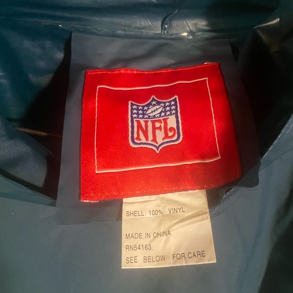 NFL Philadelphia Eagles Vinyl Rain Poncho, Adult OS - Picture 4 of 8
